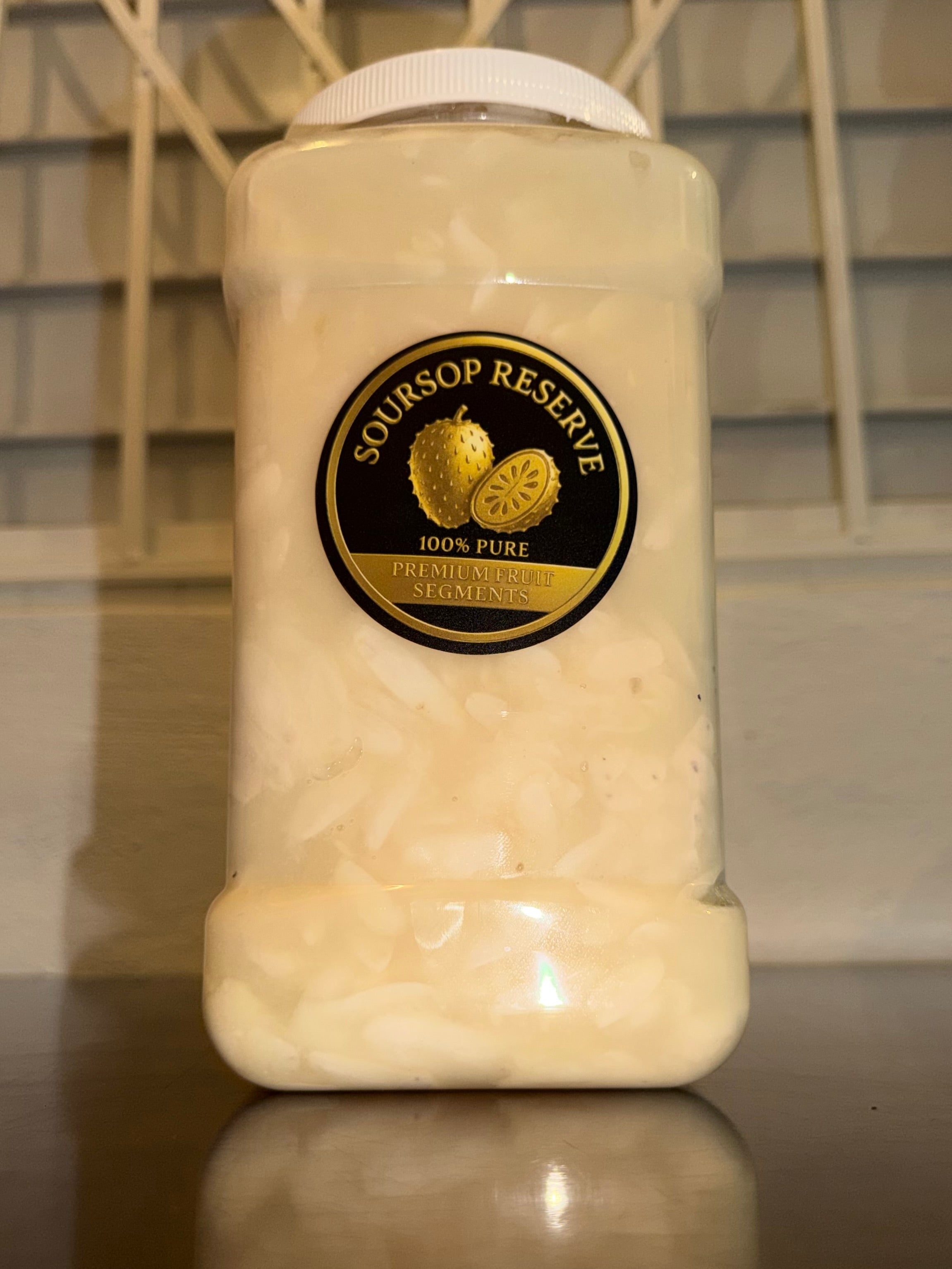 8 Lbs Pure Organic Soursop Segments Crafted for Pristine Quality + Fertile Seeds