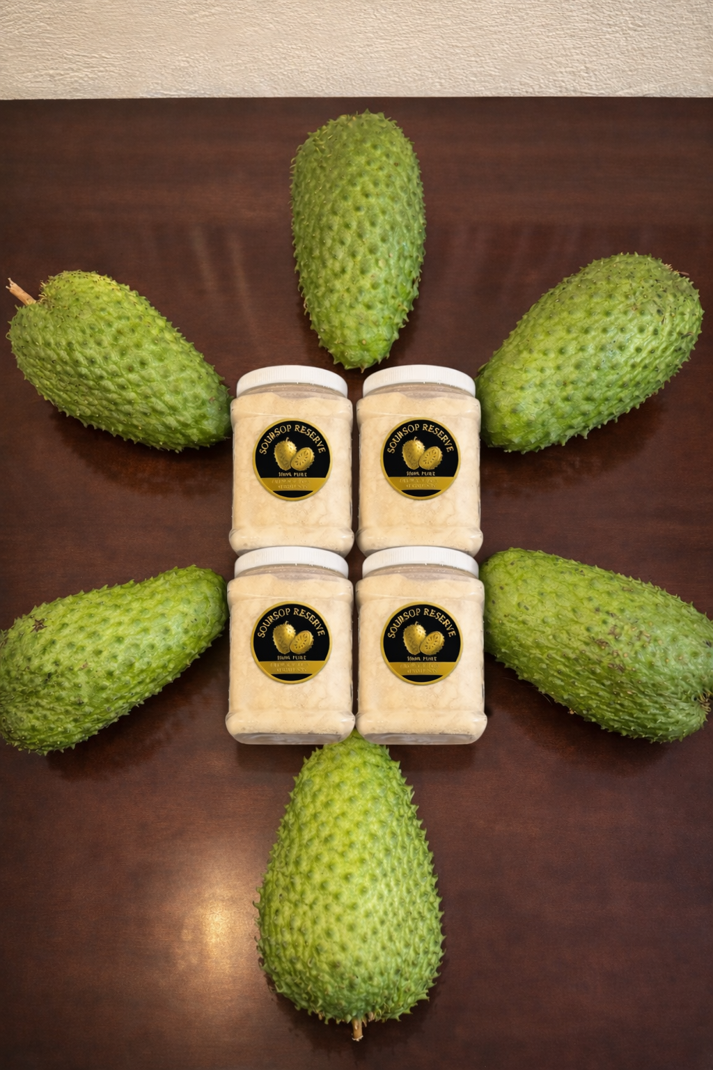 16 Lbs Pure Organic Soursop Segments Crafted for Pristine Quality + Fertile Seeds