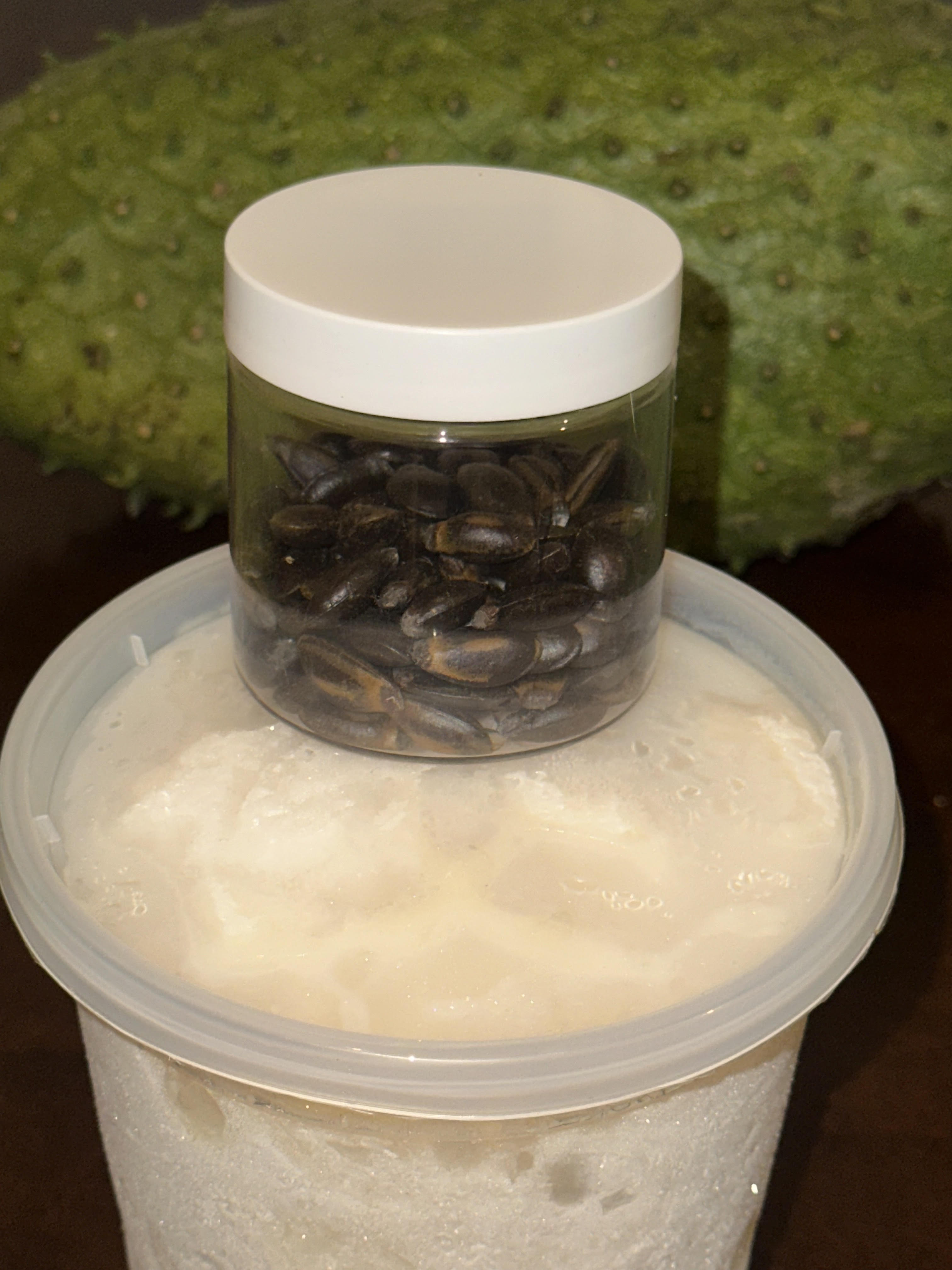 2 Lbs Pure Organic Soursop Segments Crafted for Pristine Quality + Fertile Seeds